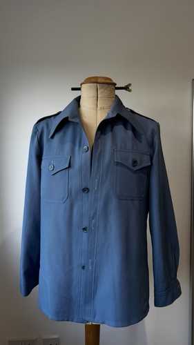 Blue chore jacket men - blue,