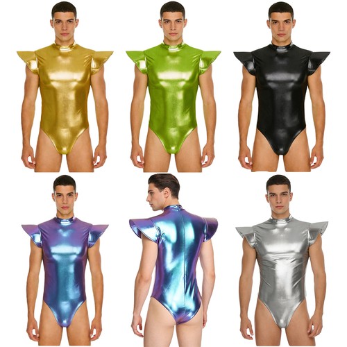 Men jumpsuit stretchy unitard - jumpsuit,