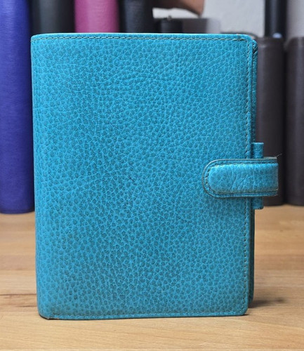 Rare filofax finsbury aqua - rare!,