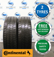 X2 PW 215/65R16C 215 65 16C CONTINENTAL CONTACT 109/107T M+S TYRES *7MM (534S)