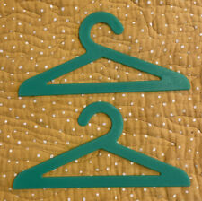 Dolls Clothes Hangers 2 Green
