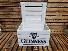 GUINESS - RUSTIC VINTAGE WOODEN APPLE  BOXES CRATES  - FOR MAN CAVE / SHE SHED