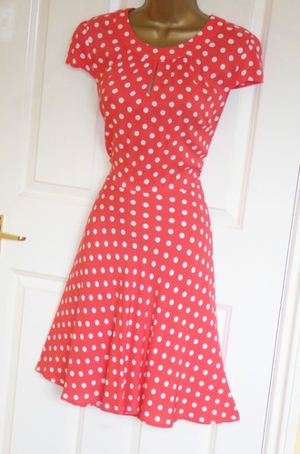 Polka dot summer tea dress