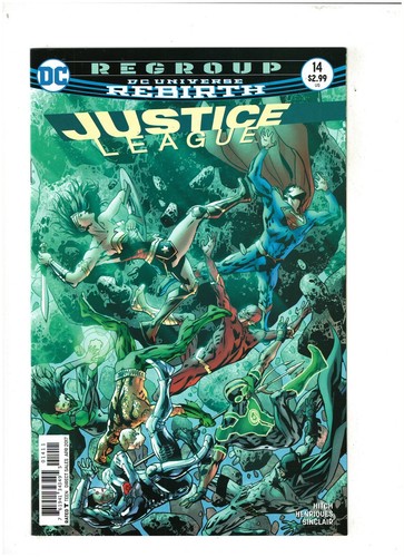 Justice league 9 - nm-, 9.2