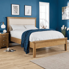 Holcombe Solid Wood Double Bed