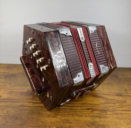 Vintage musical concertina - vintage,