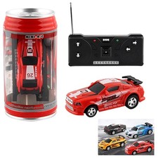 Mini Coke Can Car Speed RC-Radio Remote Control Micro Racing Car Kids Toys