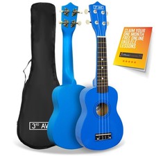 Soprano Ukulele 21-inch with Bag FREE 1 Month Lessons - 3rd Avenue