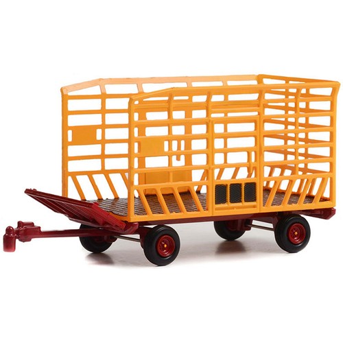 Bale throw wagon by - bale,