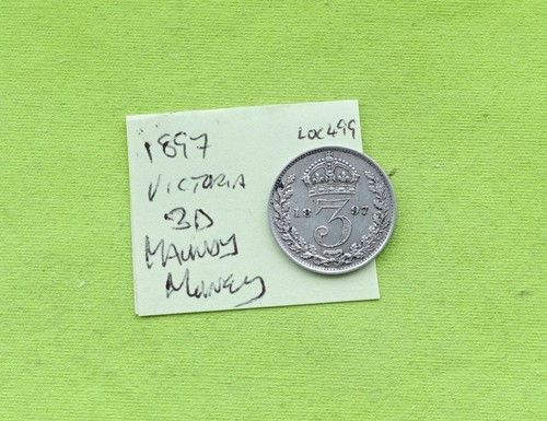 1897 three pence - 3d,