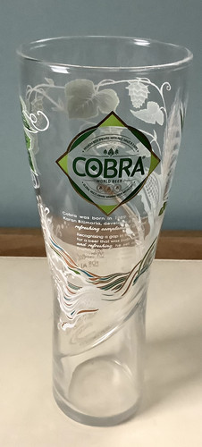 Cobra beer pint - pint, tall