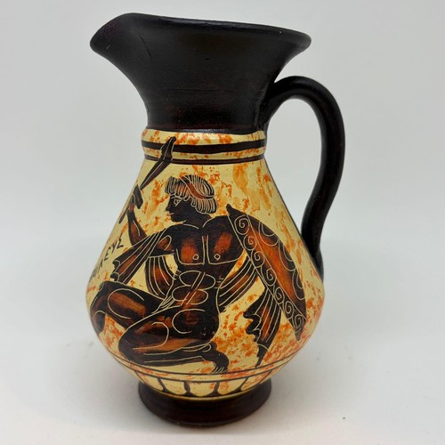 Vintage ancient greek pottery - greek,
