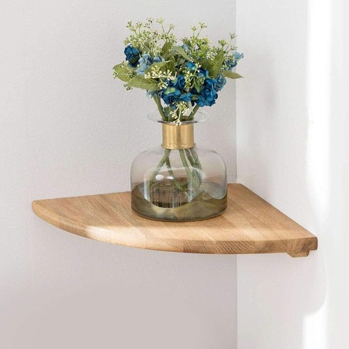 Solid oak floating - solid, corner