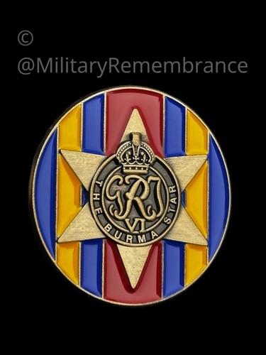 Burma star campaign medal - burma,