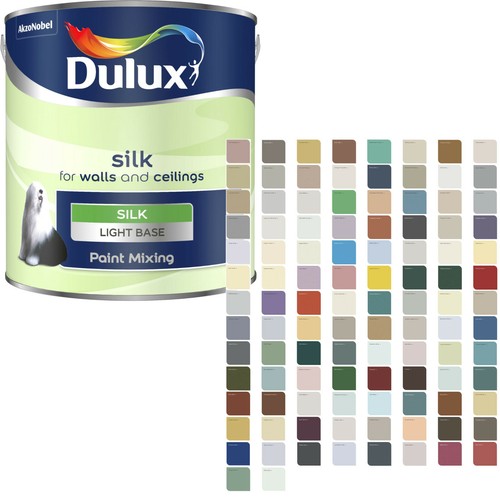 Dulux silk paint - silk, and