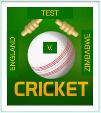 TEST CRICKET - ENGLAND  & ZIMBABWE TEAMS - Cricket Trading Cards by Shirt&Club