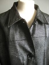 Beth Terrell LEATHER COAT XL