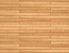 Dolls House Light Pine Floorboards Miniature 1:12 Flooring Gloss Card Sheet