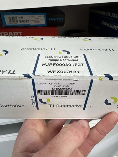 Land rover oem - ti, fuel