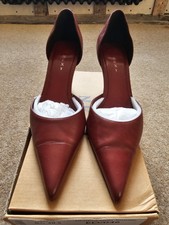 Ladies red evening wear shoe - red,
