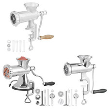 VEVOR Manual Meat Grinder 304 Stainless Steel Meat Grinder with 2 Fixing Method
