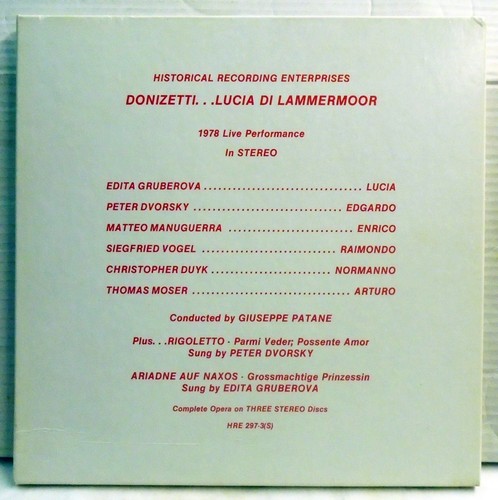 Donizetti lucia lammermoor - lucia, di