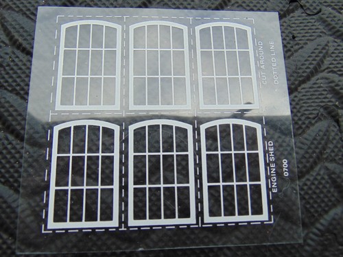 Hornby glazing sheet for - ~,