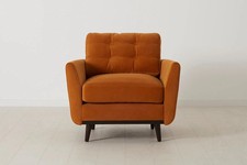 Swyft Model 10 Armchair - Bronze Velvet RRP £899