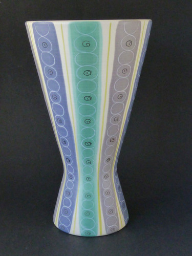 Large poole freeform vase - freeform,