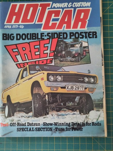 Hot car magazine april 1979 - car,