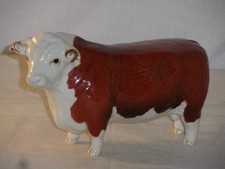 Beswick Hereford Bull Ch Of Champions Model 1363 1st Version 1948-1954 19cm Long