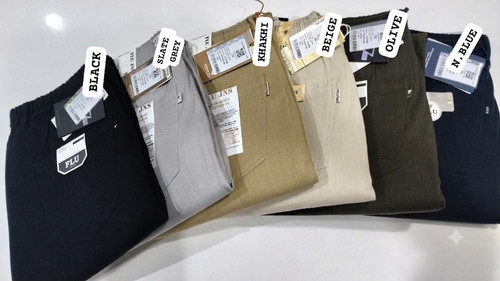 Mens linen casual trousers flu - mens,