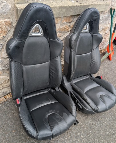 Mazda rx8 seats black - seats, leather