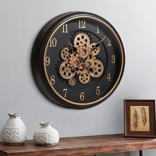 Large Wall Clock with Moving