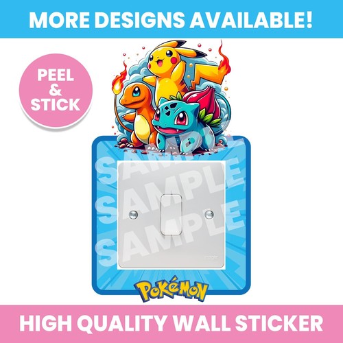 Pokemon light switch - pokemon,