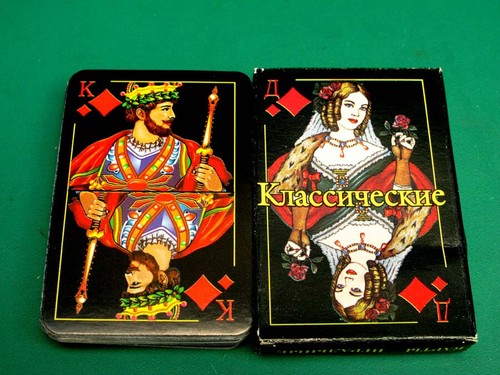 Russian playing cards deck - deck, 36