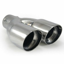 Twin Exhaust Tip Trim Pipe