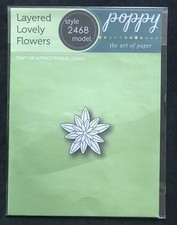 Layered lovely flowers poppy - lovely,