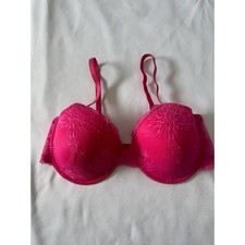 M&S Hot Pink Plunge Bra
