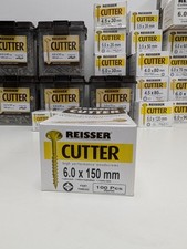 Reisser Cutter High Performance Wood Screws - 6.0 x 150mm (100pcs)