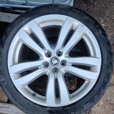 JAGUAR XJ X351 2009-2020 TWIN 5 SPOKE STAGGERED ALLOY WHEELS SET OF 4 245 45 R19