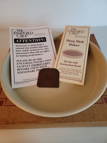 Pampered chef deep - chef, baker