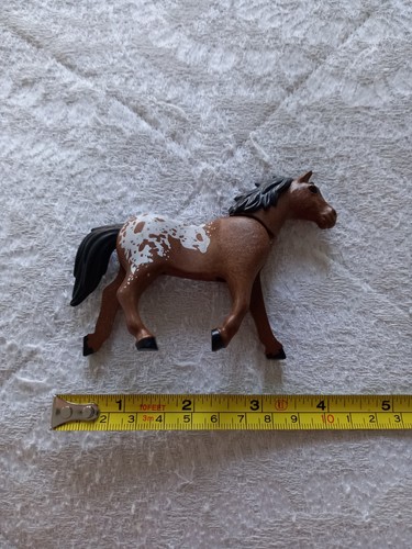 Playmobil brown horse - brown, with