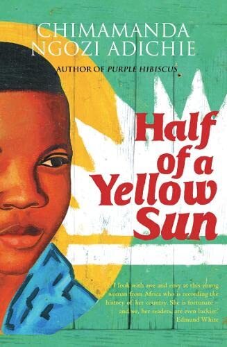Half yellow - half, of