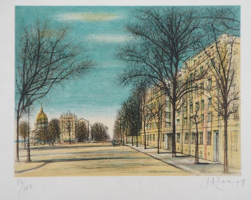 Jean carzou paris boulevard - paris,,