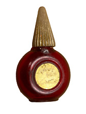 white fire grossmith rare vintage miniature cranberry small glass bottle RARE