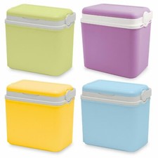 10L Colorful Camping Cooler Box Beach Picnic Travel Insulated Coolbox 1 Ice Pack