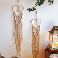 Large Boho Beige Heart Dream