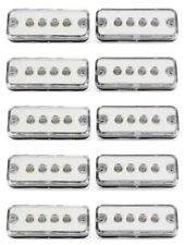 # 12 x WHITE MARKER SIDE 4 LED