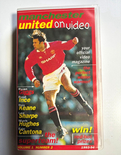 Manchester united video - video, vhs